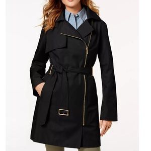 💥MICHAEL KORS - asymmetrical rain trench coat 💥